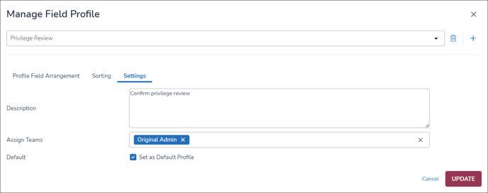 47-07-Manage Field Profile-Settings