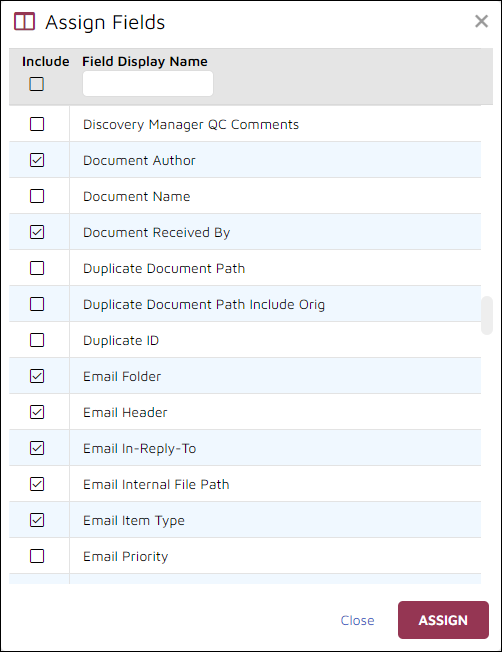 02 - 05 - Search Profile Field assignments